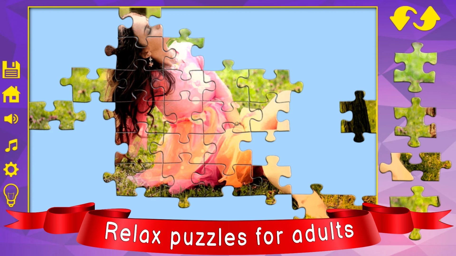 Adult Puzzles — Beautiful Girl screenshot