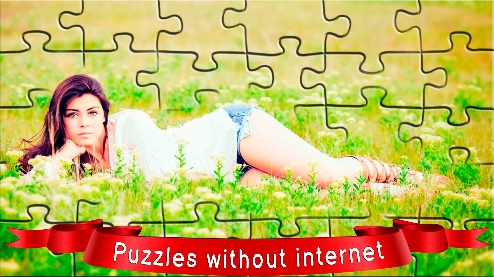 Adult Puzzles — Beautiful Girl screenshot