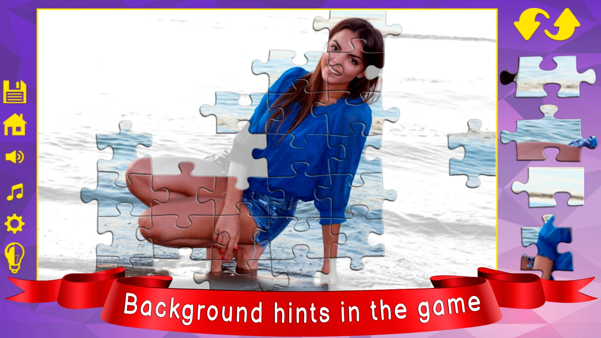 Adult Puzzles — Beautiful Girl screenshot